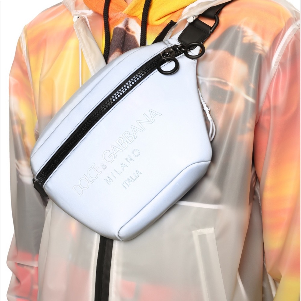 Dolce Gabbana Reflective Belt Bag